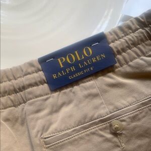 Polo by Ralph Lauren Cream Chinos with Comfortable Waistband